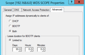 Scope properties